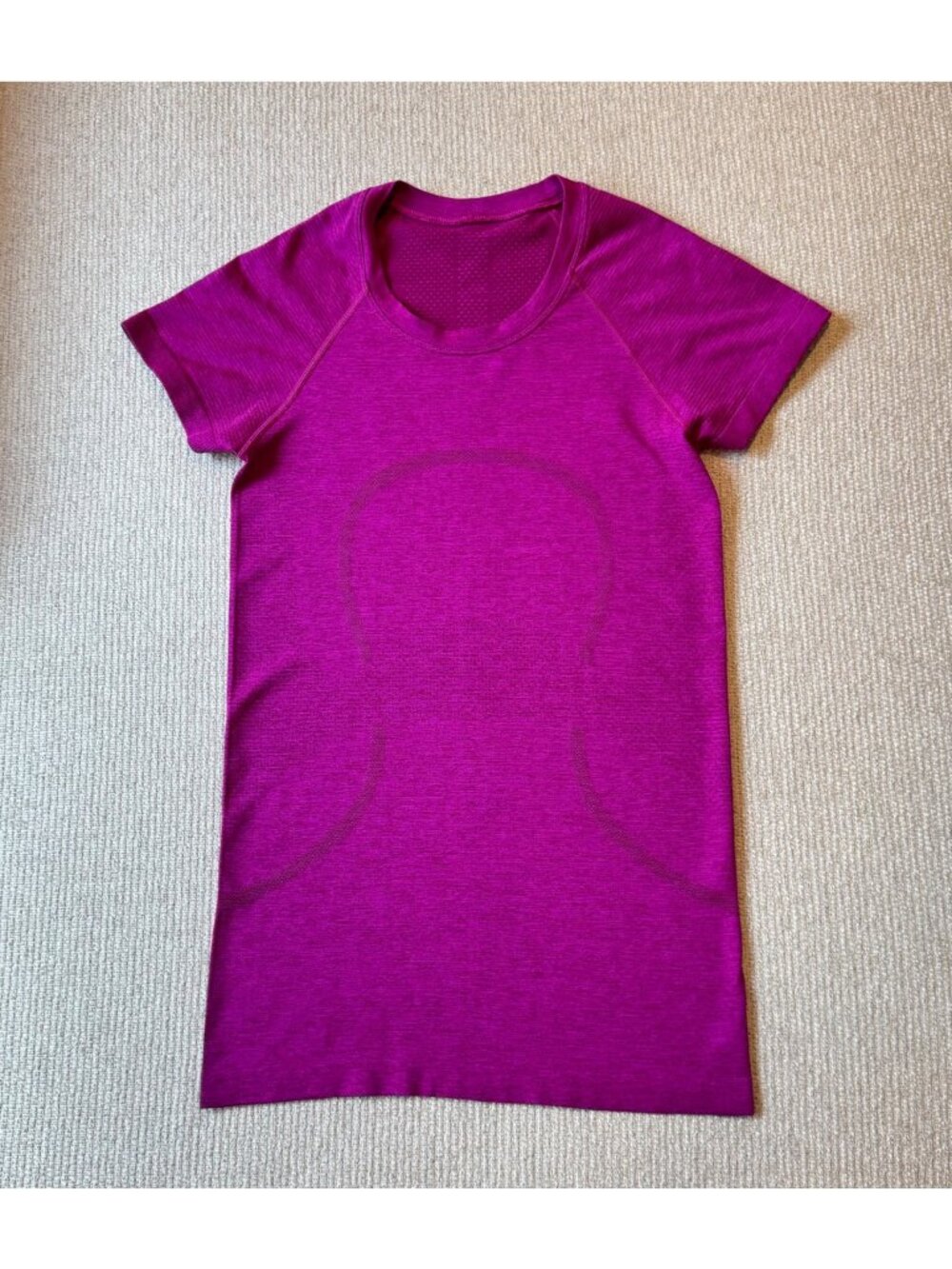 Lululemon Swiftly Tech Short Sleeve 2.0 Athletic Top Magenta Bright Pink/Purple